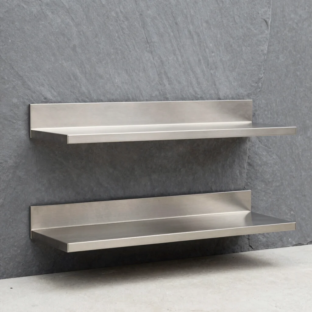 Modular Stainless Steel Wall Shelf